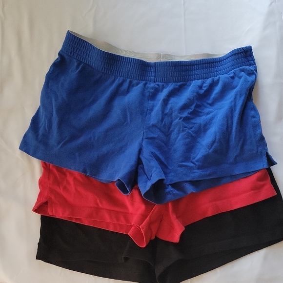 3 Pairs Cotton-Blend Shorts Size MEDIUM - Picture 1 of 5